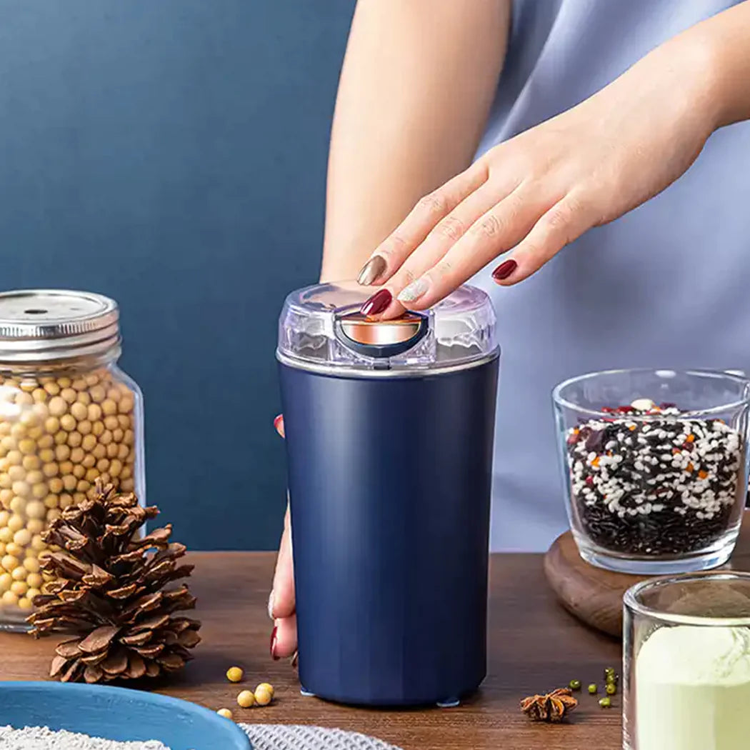 UK-0354 Small Blander, Mini Mixer, Power Full Mini Grinder, Electric Coffee Bean Grinder Grinder Machine Portable Grinder