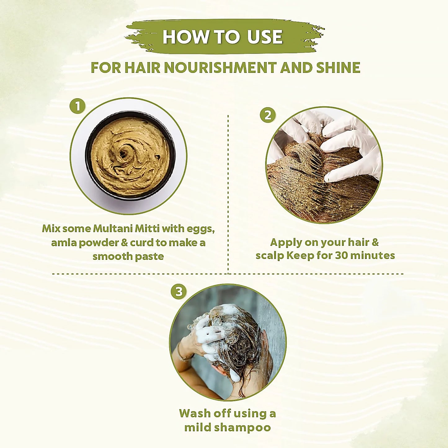 UK-0687 100% Natural Multani Mitti Powder for Face,Skin and Hair (90gm)