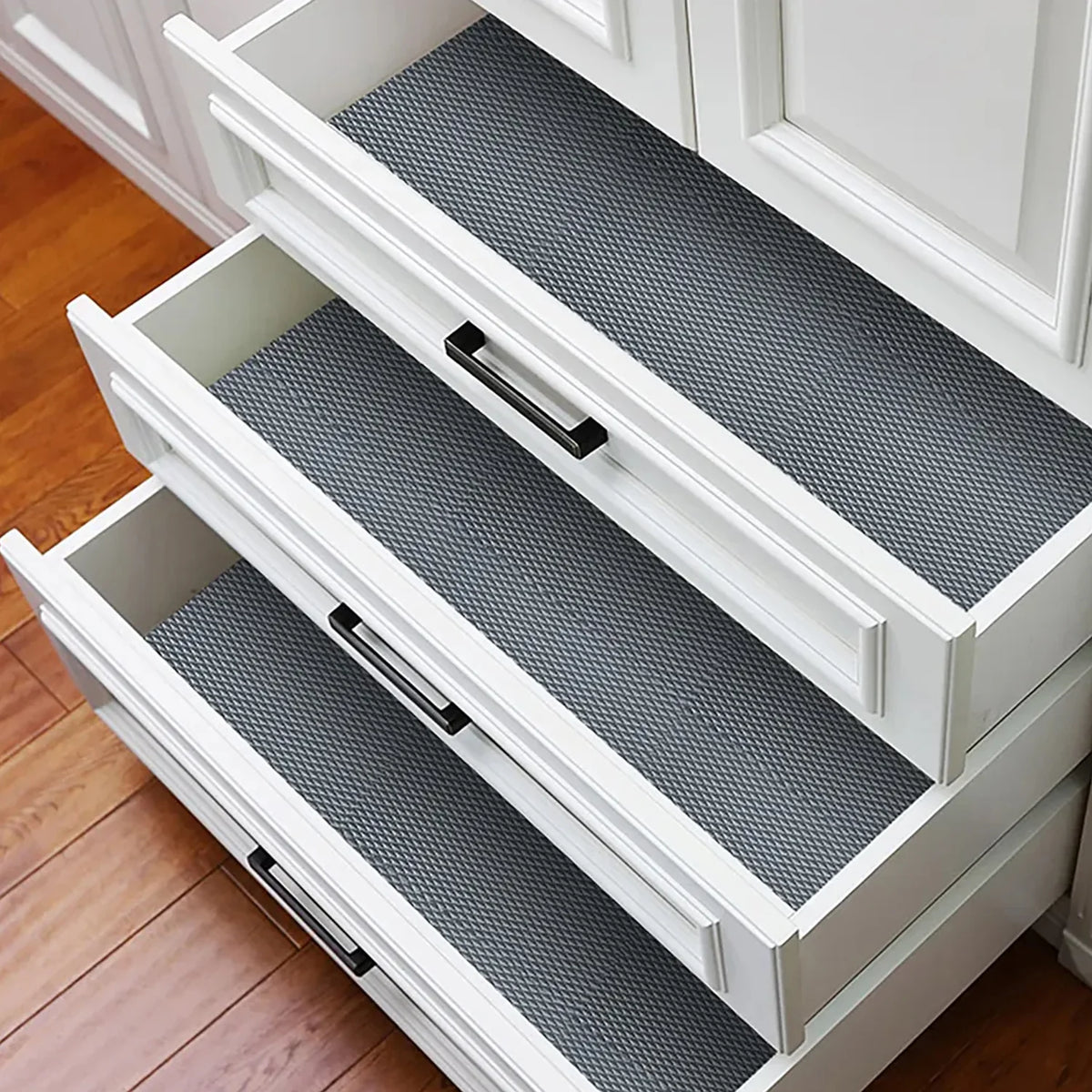 Anti-Slip Bathroom Kitchen Cabinet Drawer Shelf Mat Liner Sheets Roll, Fridge Mat, Table Mat Anti-Slip Super Strong Placement Mat for Fridge (Copy)