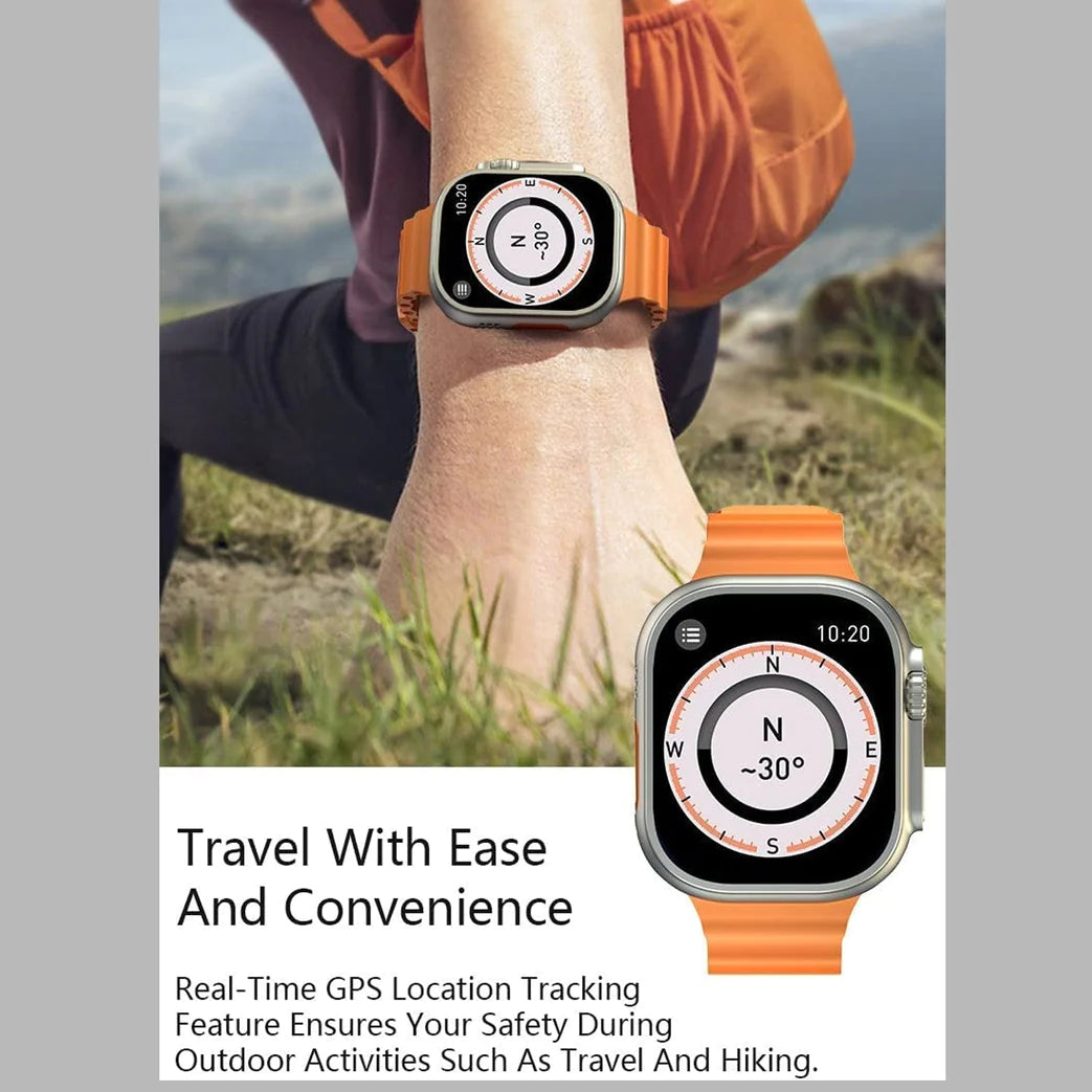 UK-0120 Smart Watch T800 Ultra Series 8 49mm Men Women Smartwatch Bluetooth Call , Sports for iOS Android Phone t800 Ultra Smart Watch Strap