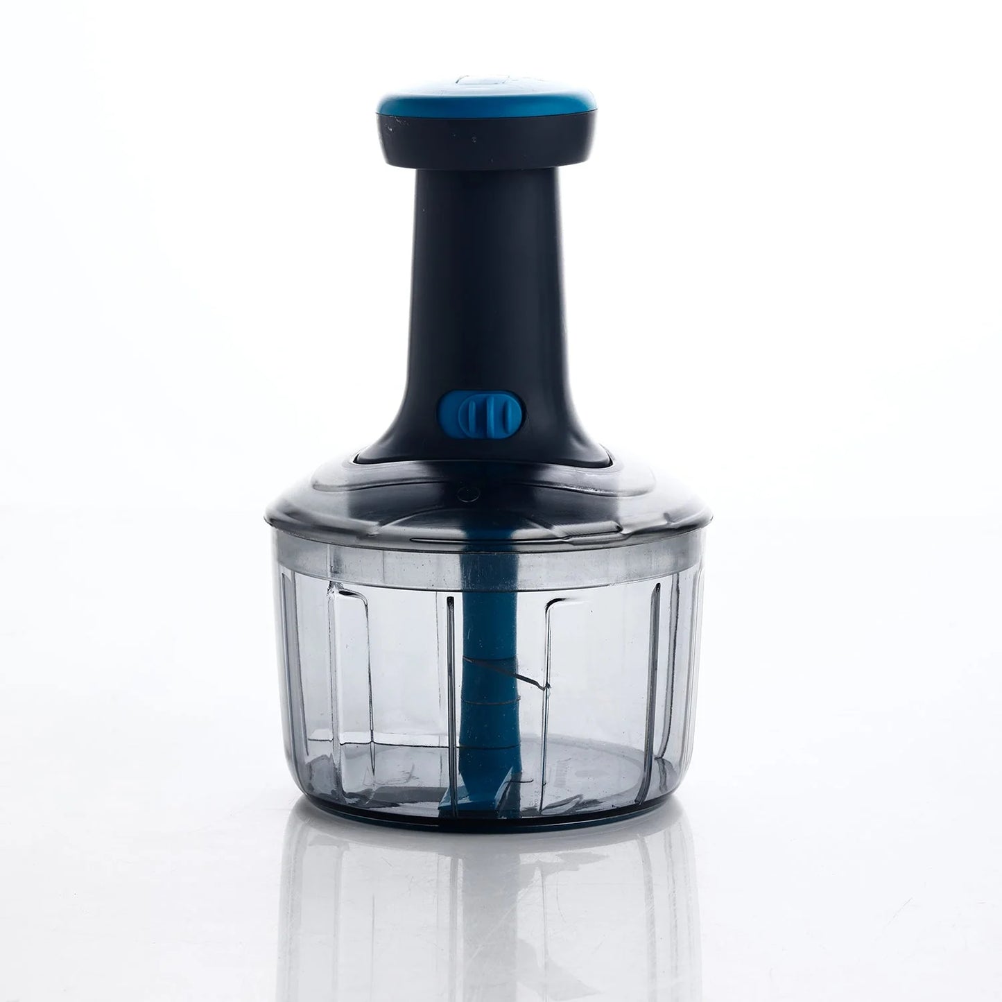 UK-0201 GANESH Hand Press Bingo Push Chopper with Lock & Unlock System, Mini Handy & Compact Chopper(750ML)