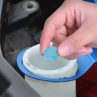 UK-0791 Car Wiper Detergent Effervescent Tablets Auto Windshield Cleaner Glass Tablets ( 3PCS )