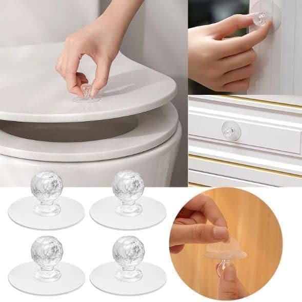UK-0741 Diamond Crystal Shaped Strong Sticker Sticky Heavy Duty Wall Hooks for Hanging Home/Kitchen Bathroom Key Frame Holders