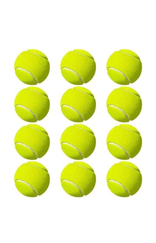 UK-0819 Soft Cricket Tennis Balls Practice, Training for All Age Group, Recommended for Indoor/Outdoor Street & Beach Cricket