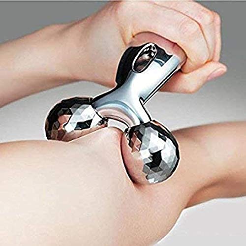 UK-0140 3D Manual Roller Massager 360 Rotate Roller Face Body Massager For Skin Lifting, Wrinkle Remover and Facial Massage, Relaxation and Skin Tightening Tool