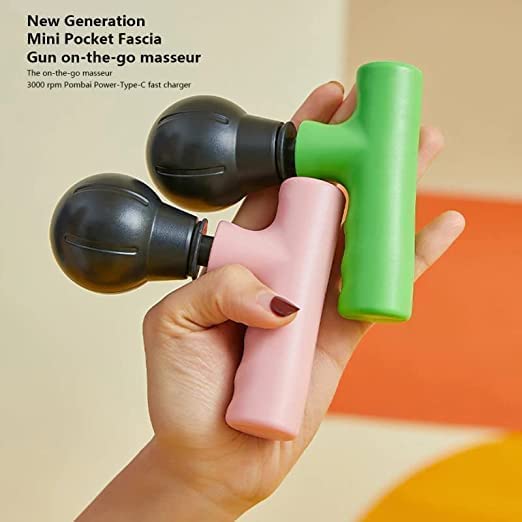 UK-0289 Mini Small Massager Massage Gun Pain Relief Massager