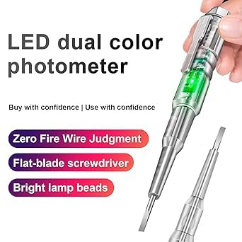 UK-0724 Multifunction Dual LED AC-DC Light Tester Pen