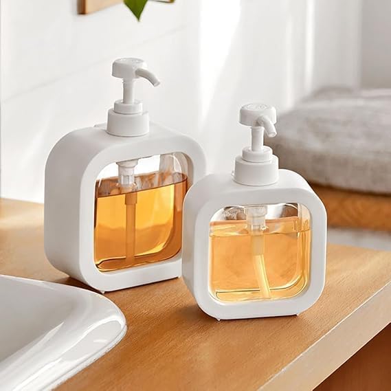 UK-0700 Modern Soap Dispenser Detachable 300 ml for Soap Liquid Laundry 300ml| Bath Accessory Sets| Pump Dispenser| Bathroom Soap Dispensers