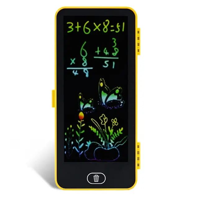 UK-0910 LCD Writing Tablet Pencil Case for Kids – 2 in 1 Digital Slate with E-Note Pad & Doodle Board, Educational Writing Toy and Pencil Box for School Kids
