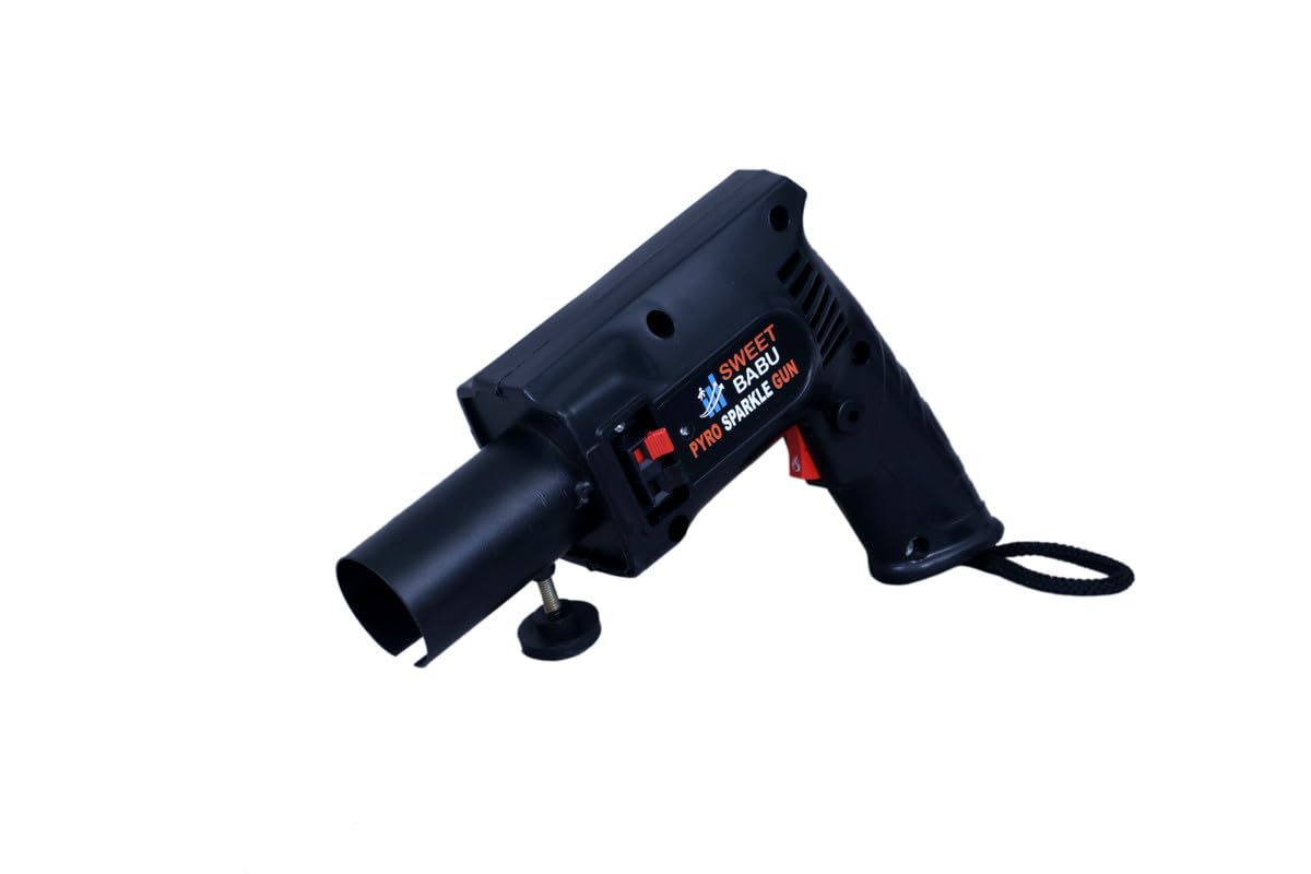 UK-0682 Handheld Sparkler Pyro Gun/Party Gun, Cold pyro Gun for Private Parties, Functions, Pubs, Events, Wedding Party and All Kind of Celebrations
