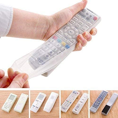 UK-0757 3 Pcs Silicone TV Remote Cover and AC Remote Control Dust Cover