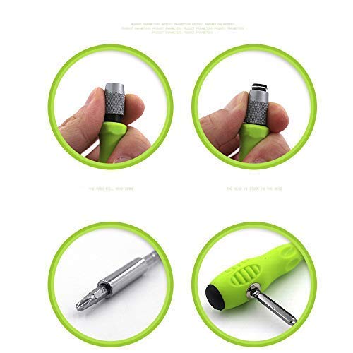 UK-0114 32 In 1 Mini Screwdriver Bits Set with Magnetic Flexible Extension Rod for Home Appliance, Laptop,Mobile