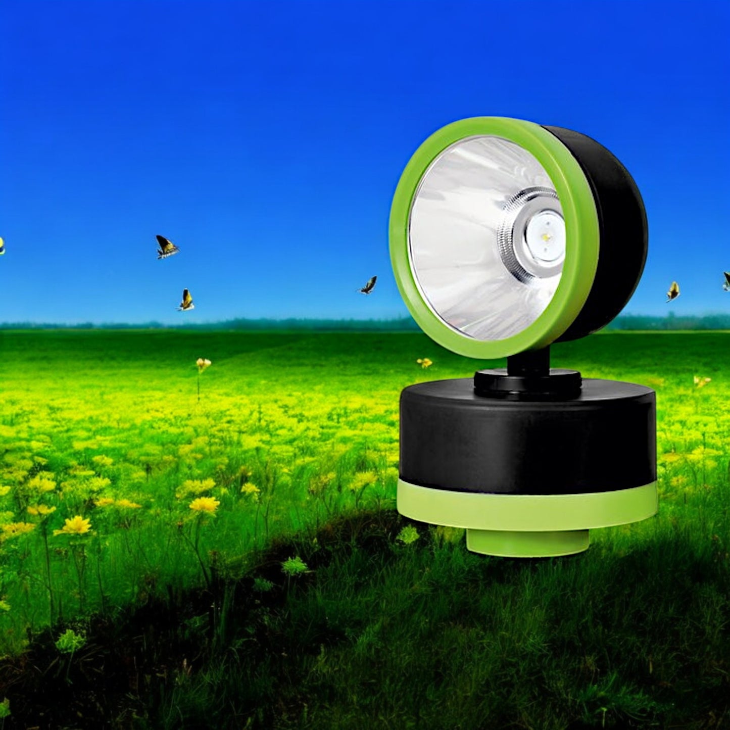 UK-0879 Divadandi Light for Farm, Lights Rechargable,ROTATING LIGHT(BL-5151) 5200Mah