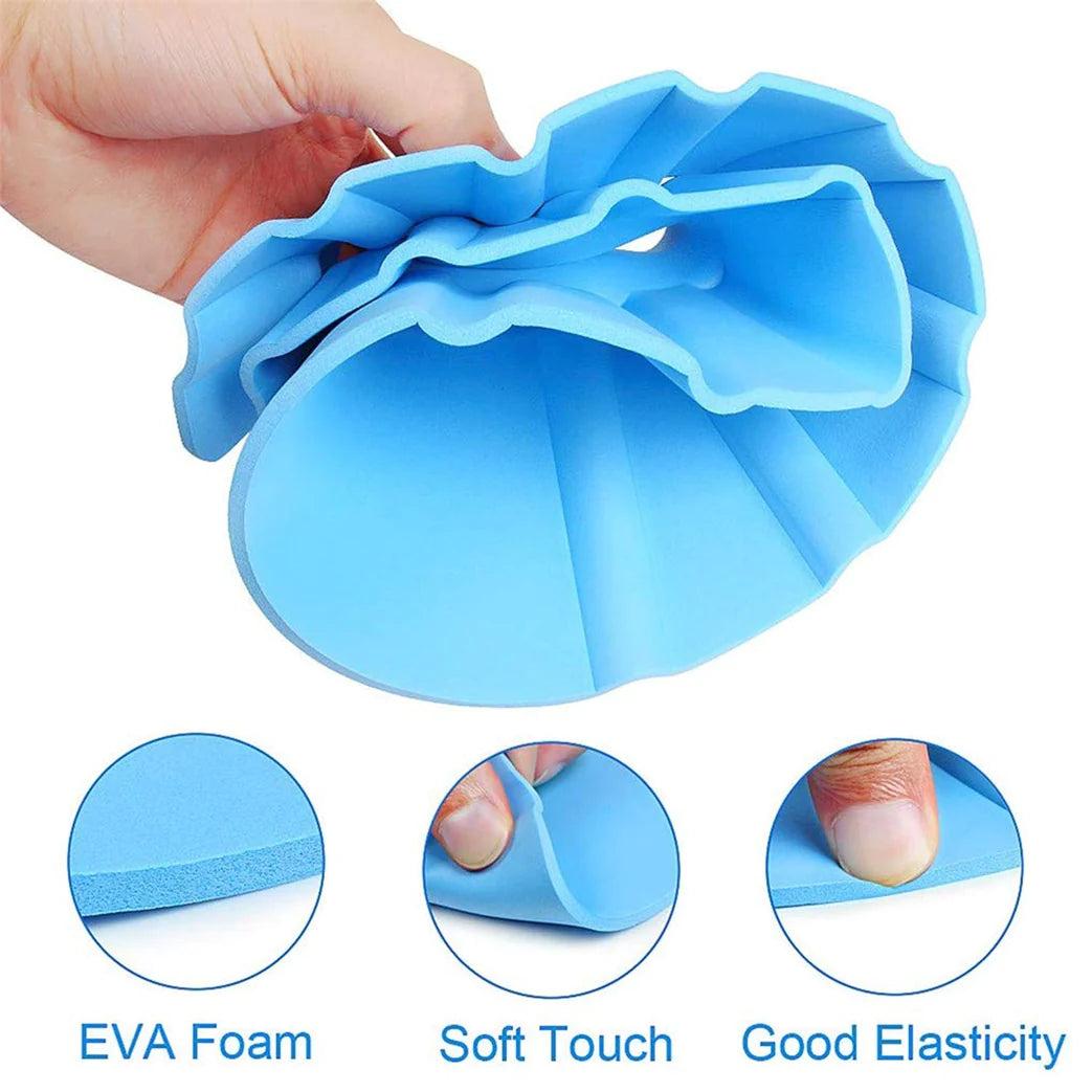 UK-0115 Baby Bathing Adjustable Shower Cap for Eye and Ear Protection -Multicolor