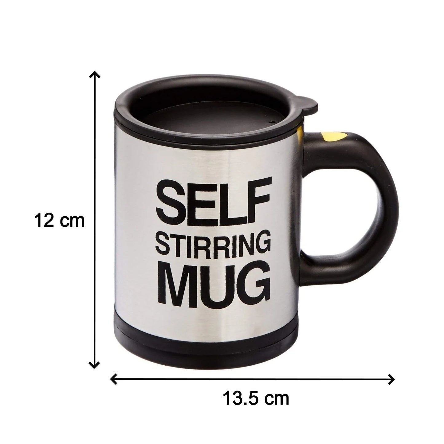 UK-0127 Self String Coffee Mug, Stainless Coffee Mixing Cup Blender Self Stirring Mug Best Gift Coffee Mug, Coffee Mug self Stirring (Multi Color)