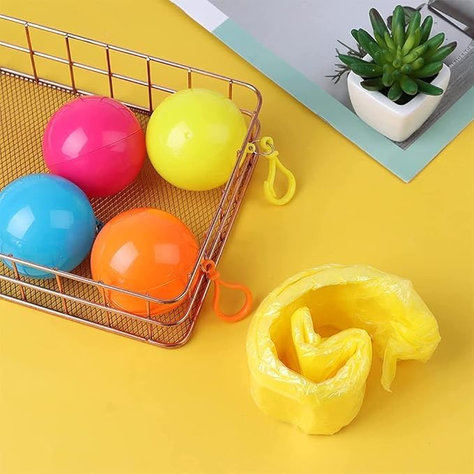 UK-0894 Rain Ball, Refill Rain Card for Emergency Use Waterproof with Smallest Pocket Size | Raincoat For Traveling And Outdoor Activities| Free Size