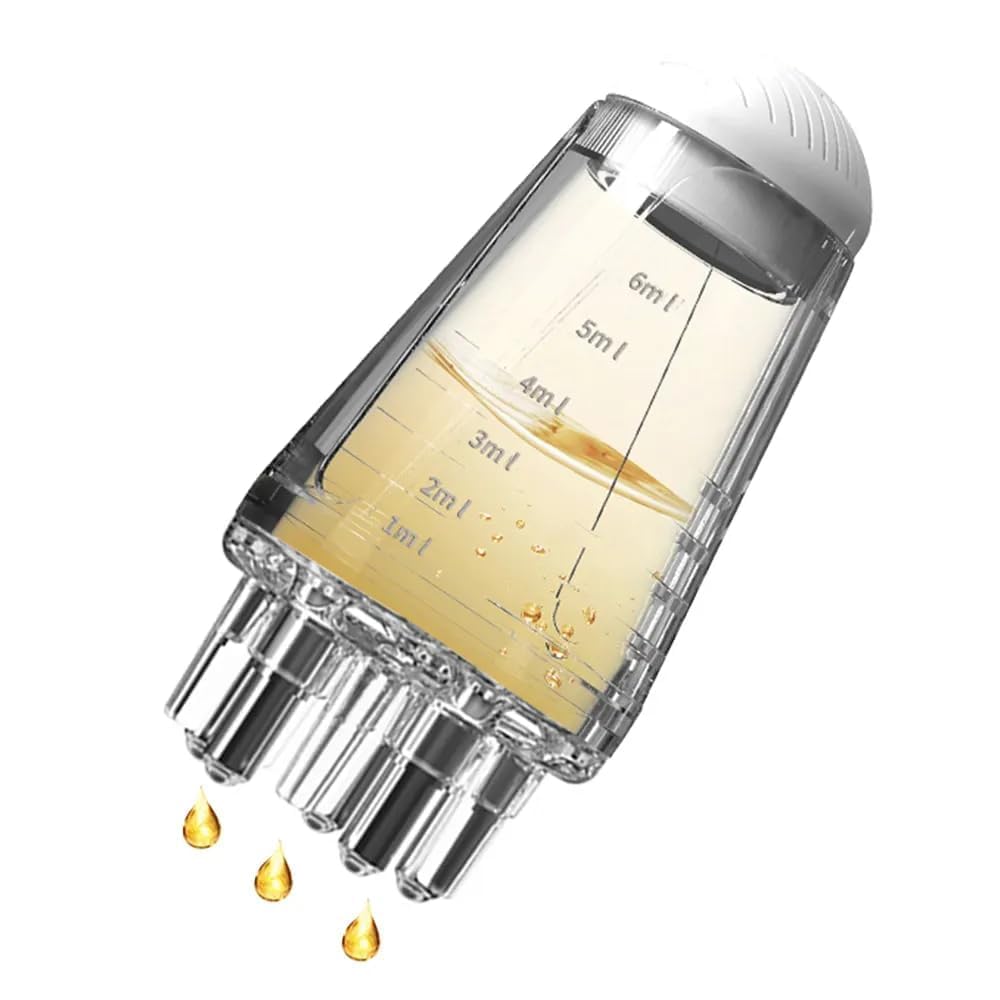 UK-0871 Hair Oil Applicator Comb, Smooth Root Comb Applicator Bottle For Scalp Oil, Anti Hair Loss Lotion Dispenser