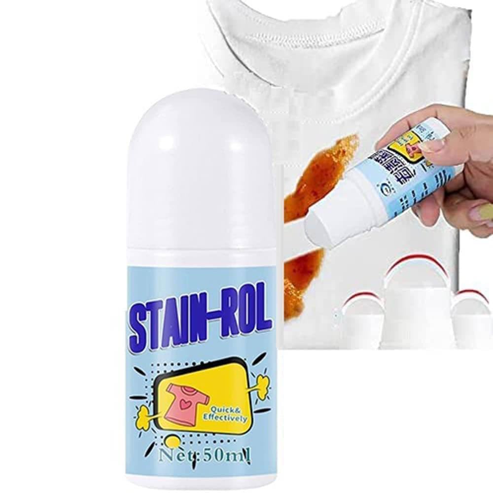 UK-0742 Clothes Stain Remover Roll Bead Design, Stain Remover Roller-Ball Cleaner, Portable No-Wash Instant Stain Remover Pen for Clothes And Fabric, Removes
