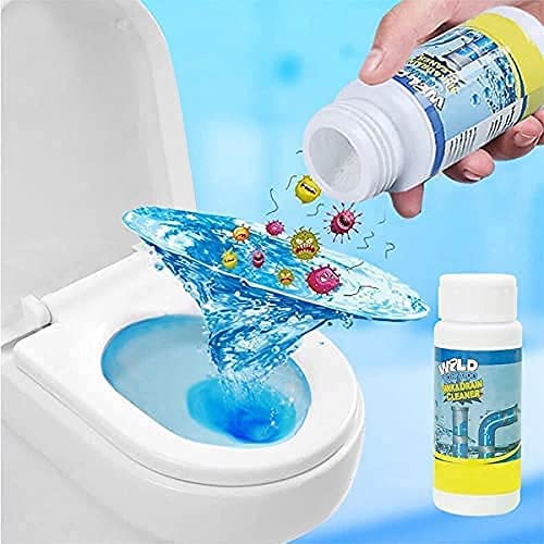 UK-0363 Powerful Sink and Drain Cleaner, Portable Powder Cleaning Tool Super Clog Remover Chemical Powder Agent for Kitchen Toilet Pipe Dredging