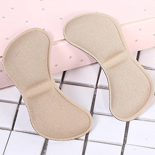 UK-0847 Shoe Heel Insoles - Extra Soft Heel Pads for Women Shoes Heel Pads Prevent Slipping and Blisters Comfort Shoe Grips Shoe Fillers Heel Protectors for Women Men