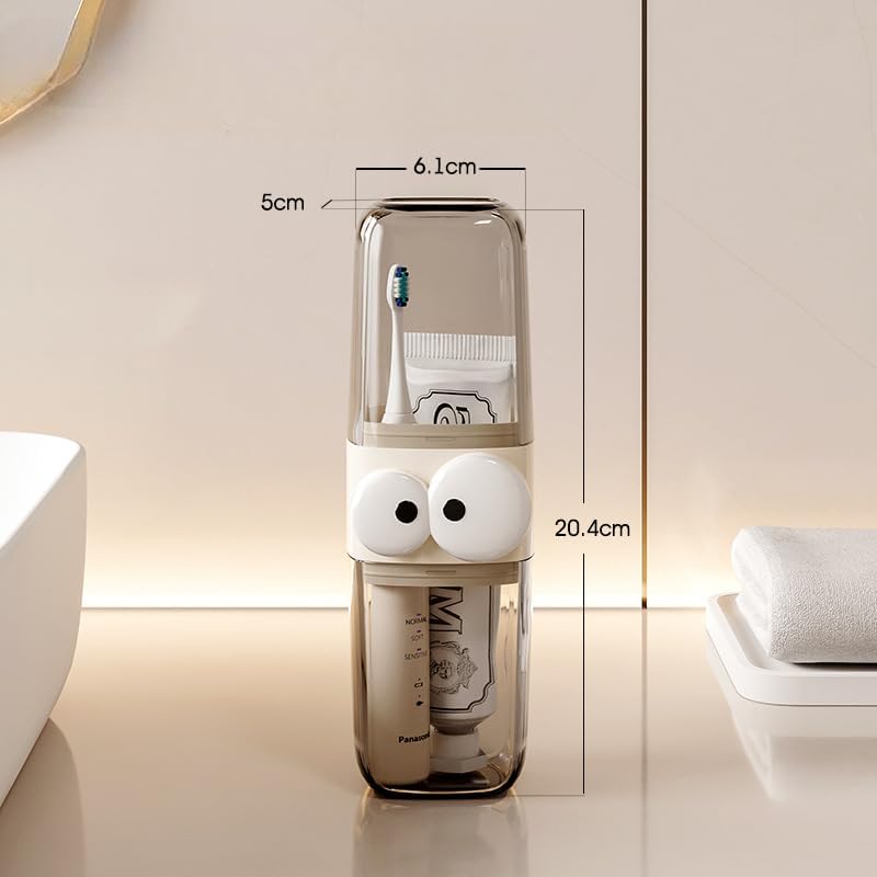 UK-0822 Stylish and Portable Tooth Brush case Cover Travel Wash Cup,Teeth Cleaning Accessories Storage Suit Holder