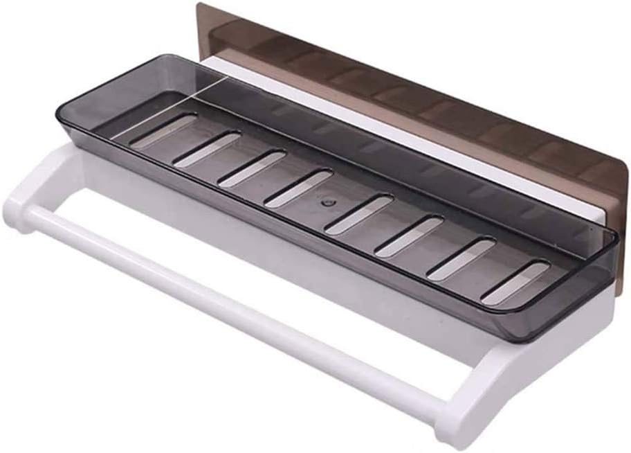 UK-1047 Bathroom Shelves, Bathroom Rack Toilet Wall Mounted Storage Rack Economical and Practical Bathroom Shower Room Without Perforated Toilet Rack