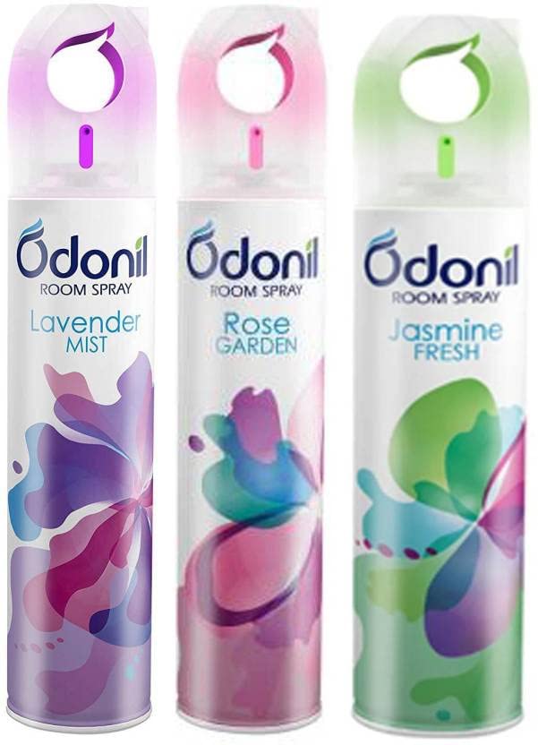 UK-0446 Odonil Special Room Freshner (Rose+Jasmine+Lavender) Combo Spray (3 X 170 Ml)