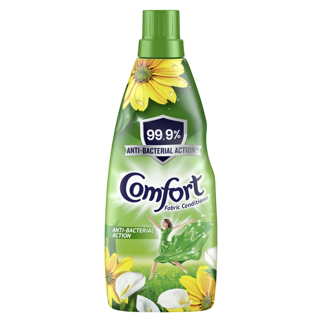 Comfort Anti Bacterial Fabric Conditioner | After Wash Liquid Fabric Softener | Softness, Shine & Long Lasting Freshness