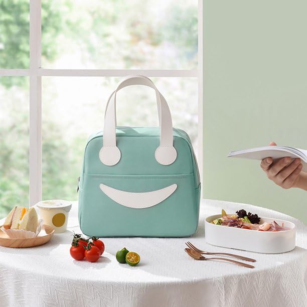 UK-0755 Food Carrier Insulated Lunch Bag Reusable Thermal Tote for Picnics, Travel, Work & School | Leakproof Lunch Box for Kids and Adults