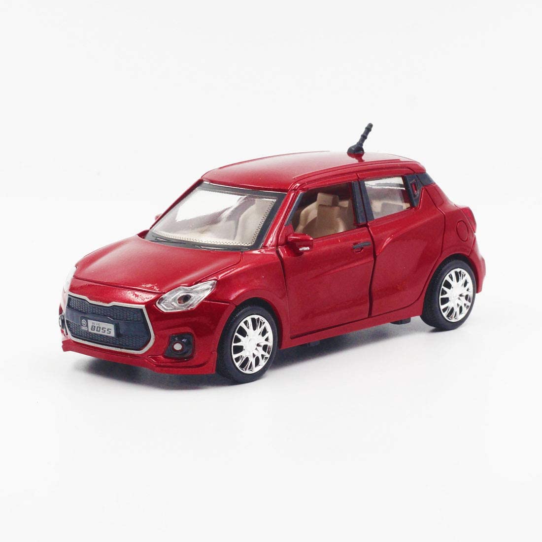 UK-0956 Drift Car Front Doors Openable Pull Back Action Toy Car