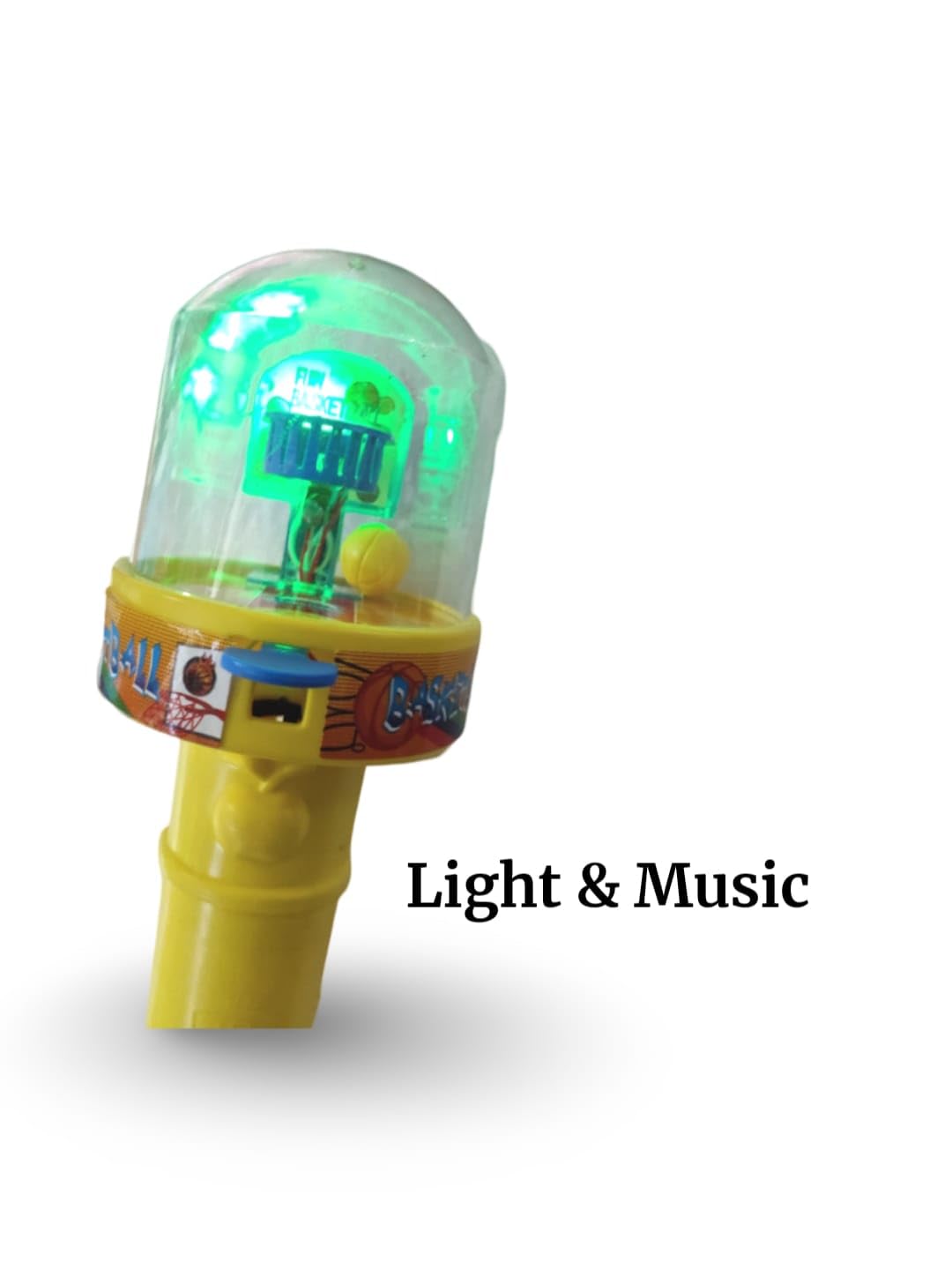 UK-0927 Basketball Finger tip Game for Kids with Light and Music
