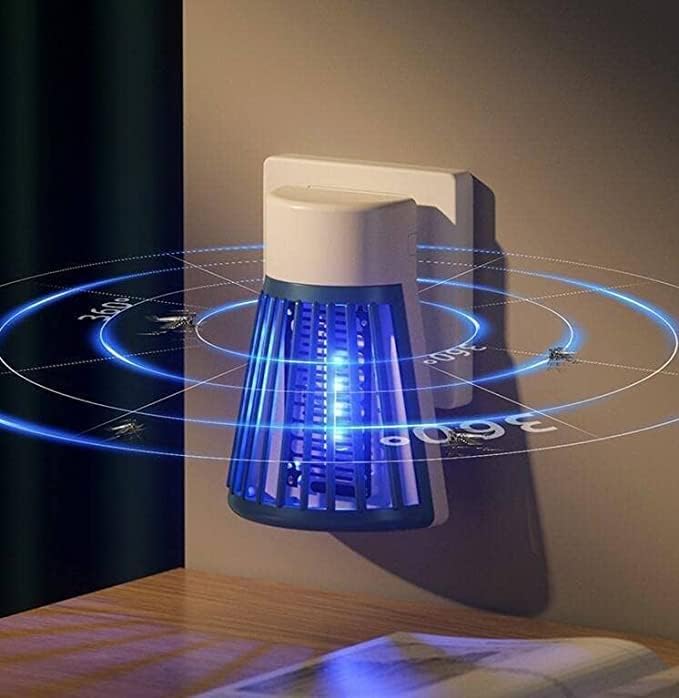UK-0774 Mosquito Killer – Mosquito Trap, Zapper, and Repellent Device with UV Light, Indoor & Outdoor Bug Killer Lamp, Plug-in Insect Killer