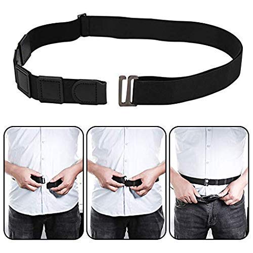 UK-0775 Shirt Tucker Belt Strap Maximum Strech (Fee Size) For Men/Women (Unisex)