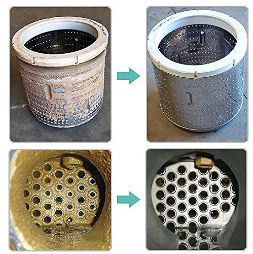UK-0100 Washing Machine Cleaner Tablet, Descaler Powder for Top Load, Front Load, Fully Automatic, Deep Cleaner, Tub Cleaner, Drum Stain Cleaner