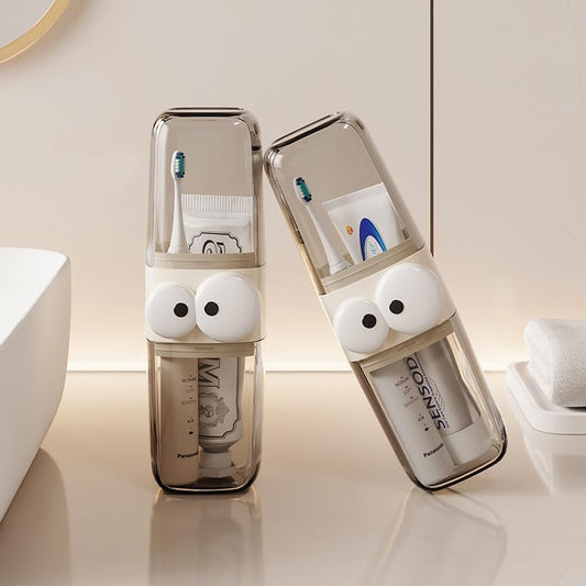 UK-0822 Stylish and Portable Tooth Brush case Cover Travel Wash Cup,Teeth Cleaning Accessories Storage Suit Holder