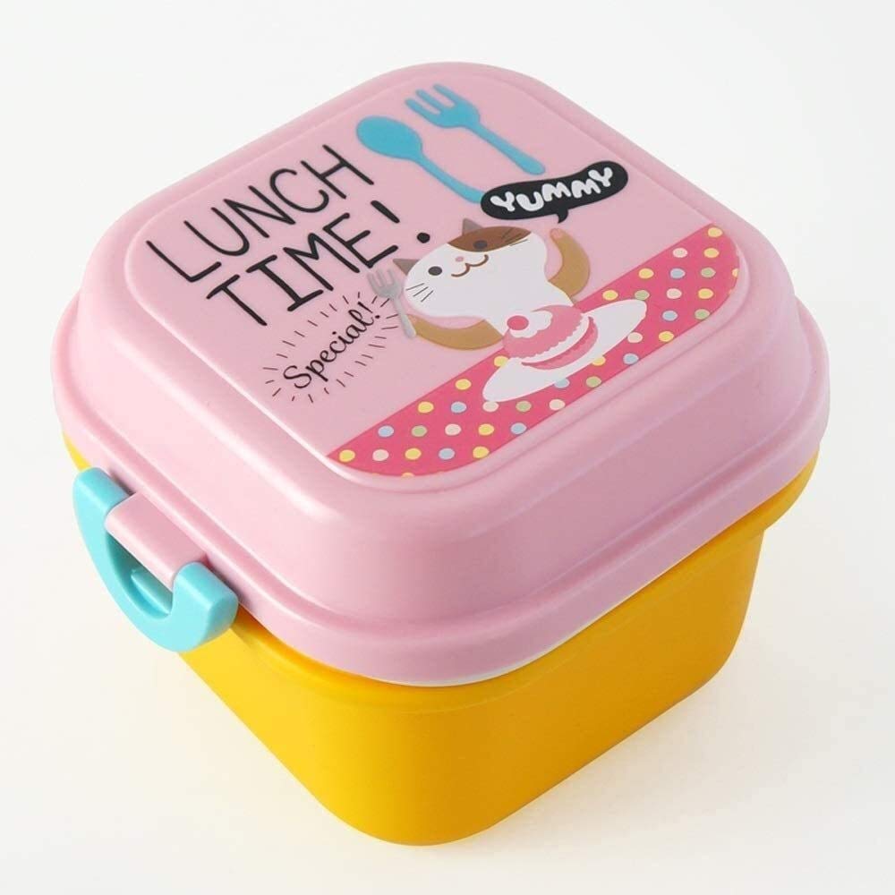 UK-0726 Small Children's Lunch Box with Fruit, Portable Children's Fruit Box Student Lunch Box