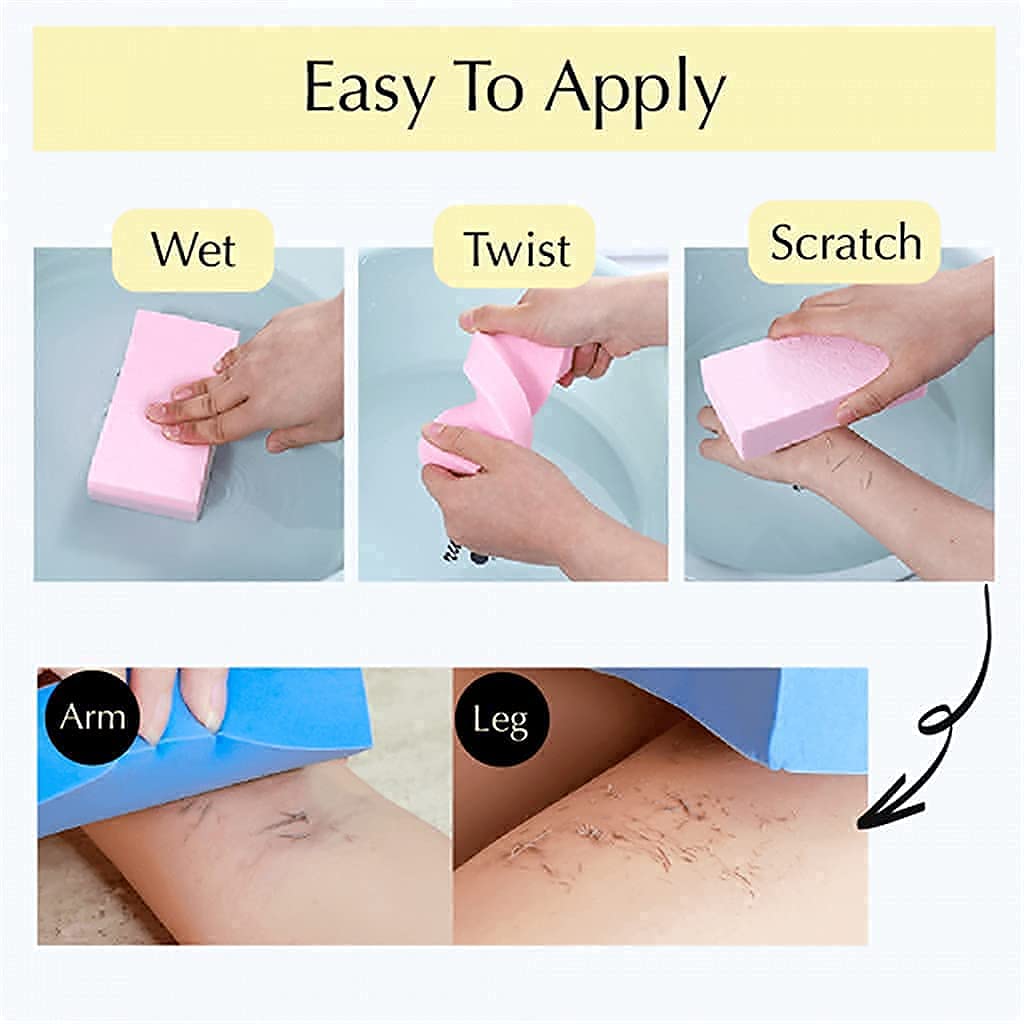 UK-0132 Ultra Soft Exfoliating Sponge | Asian Bath Sponge For Shower | Japanese Spa Cellulite Massager