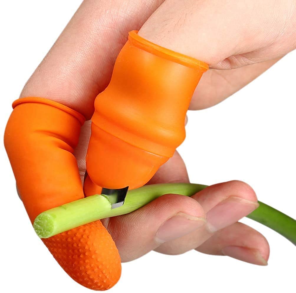 UK-0215 Thumb Knife Finger Cutter Kitchen Knife Set for Kitchen Garlic Peeler for Kitchen Finger Thumb Cutter
