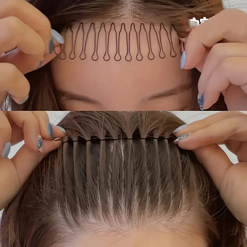 UK-0696 Hair Comb spring Hair Accessories Twist Hair Pin for Parties Daily Working