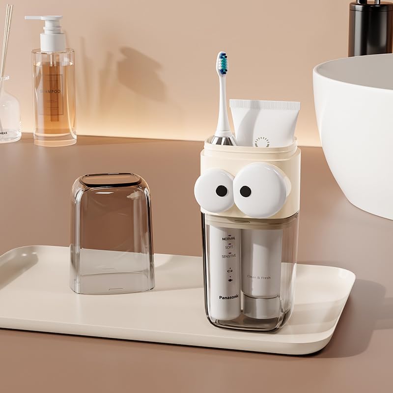 UK-0822 Stylish and Portable Tooth Brush case Cover Travel Wash Cup,Teeth Cleaning Accessories Storage Suit Holder
