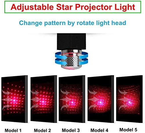 UK-0238 Star Light Galaxy Room Home Night Decoration Sky Ambiance Laser Micro Projector Atmosphere Ambient Roof Ceiling Decorator & Romantic Lights Universal for All Cars