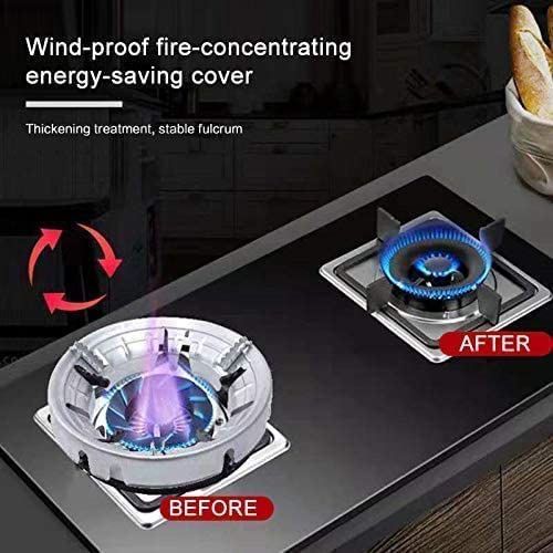 UK-0123 Gas Saver Burner Stand | Gas Saver Jali | Home Gas Stove Fire & Windproof Energy Saving Stand