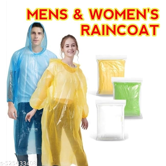 UK-0894 Rain Ball, Refill Rain Card for Emergency Use Waterproof with Smallest Pocket Size | Raincoat For Traveling And Outdoor Activities| Free Size