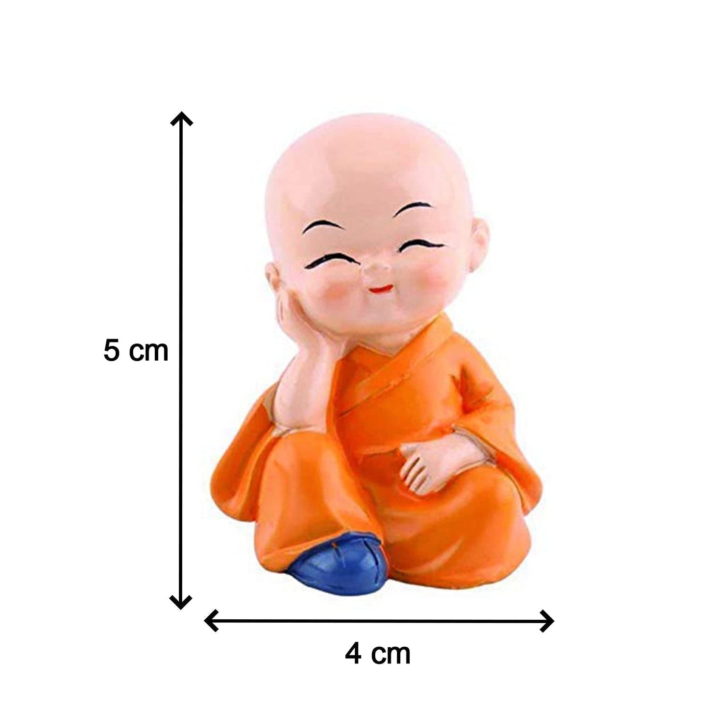 UK-0131 Baby Buddha 4PC and Show Piece Used for House, Office and Official Decorations ETC