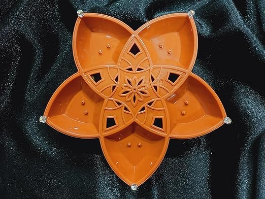 UK-0004 Water Sensor Panchmukhi LED Diya | No Oil | No Electricity | Eco-Friendly | Cost-Effective | Easy to Use Lights