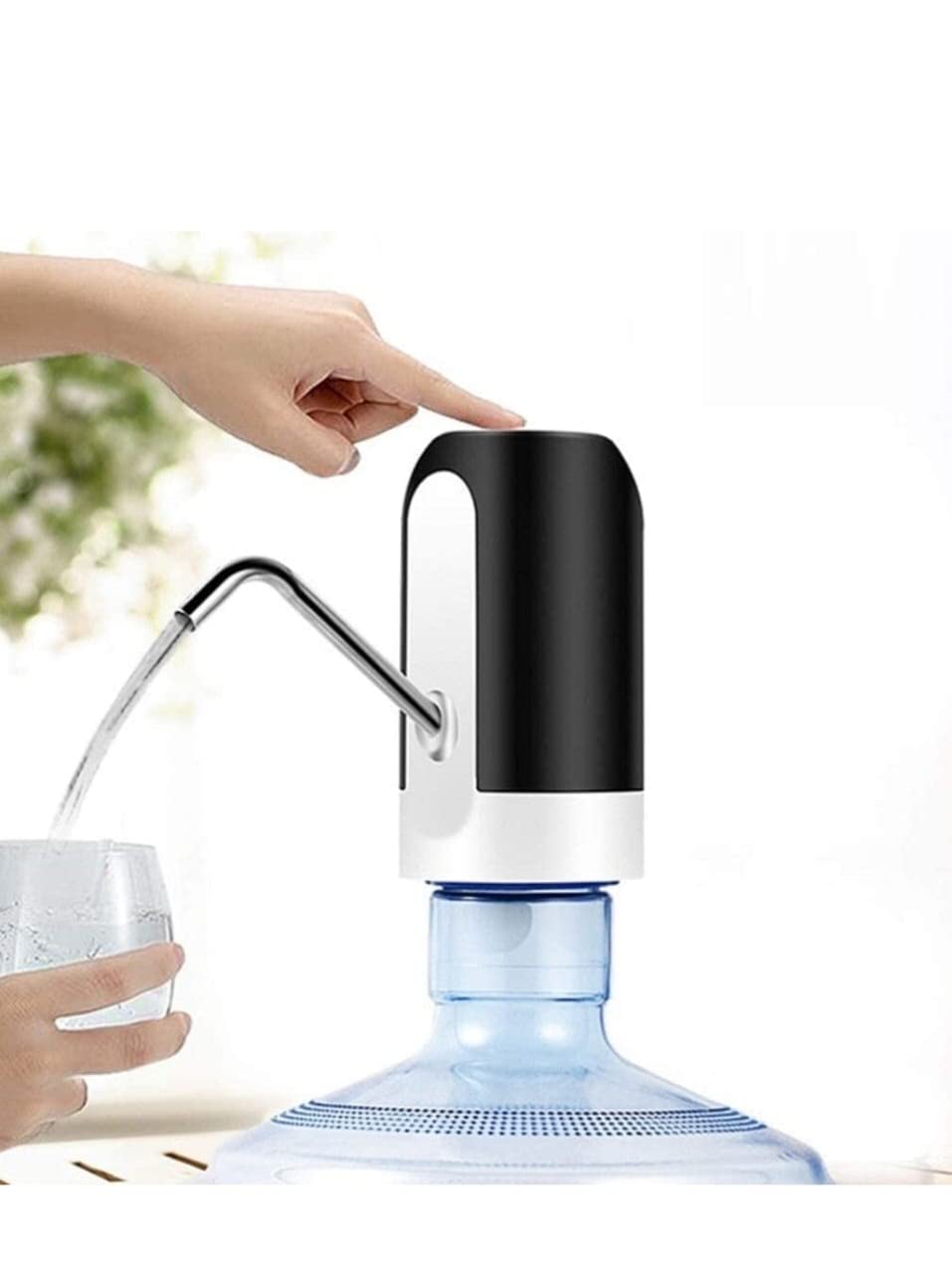 UK-0128 Automatic Drinking Cooler USB Charger Portable Pump Dispenser| Wireless Water Can Dispenser Pump