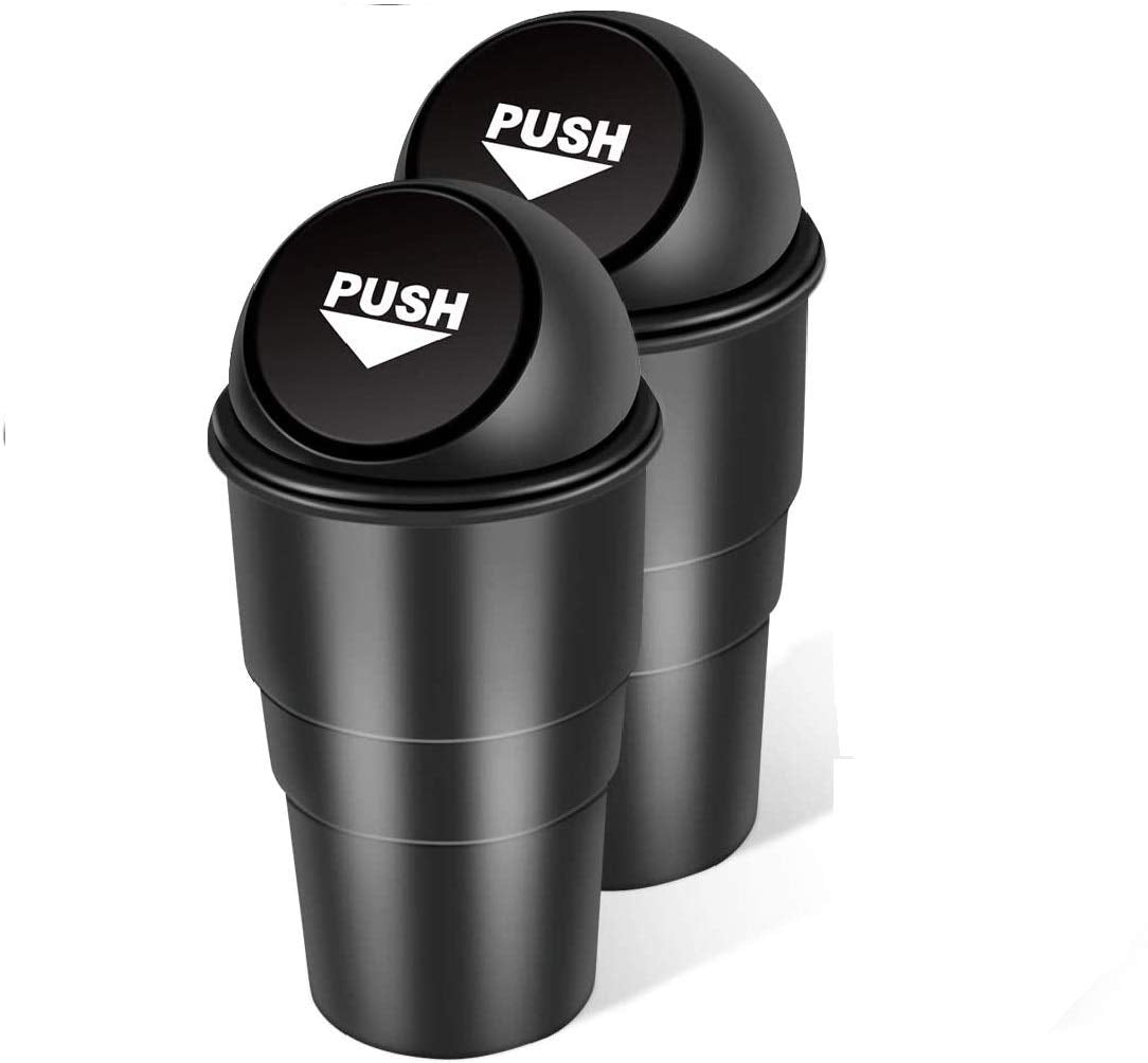 UK-0172 Car Dustbin small Dustbin for kitchen Mini car trash bin foldable dustbin for car