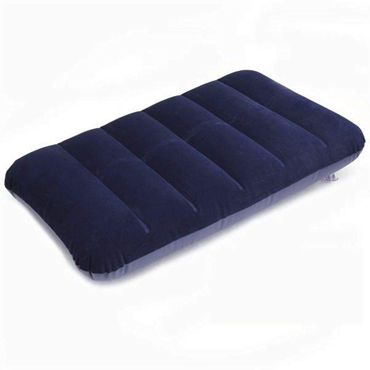 UK-0263 Air Pillow Cushion Sleeping Bag Backpacking Pillow Soft Comfortable Air Inflatable