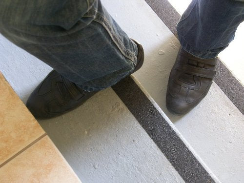 UK-0899 Anti Slip Tape, Waterproof Non Skid Grip Tape Sticker for Indoor Outdoor Stairs Steps - 25 mm x 5 meter