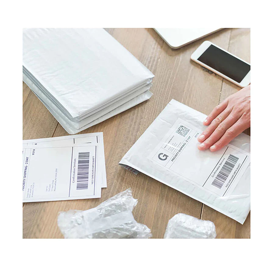 UK-0096 THERMAL LABELS STICKERS (100X150MM) 400 LABELS PER ROLL (4"X 6")